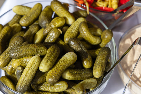 Vegetable ingredients. Cucumberの写真素材