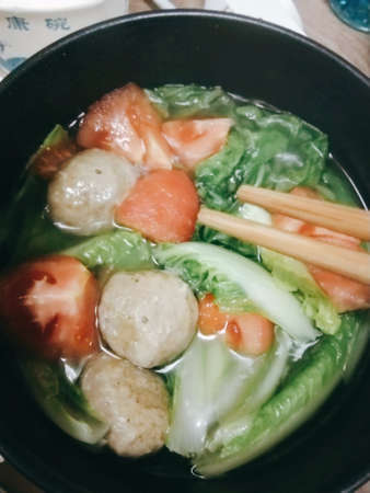 home made foodの写真素材