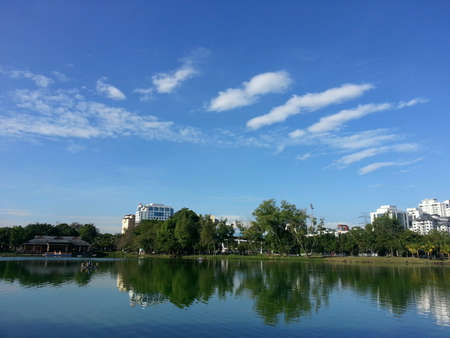 Lakeside landscapeの素材
