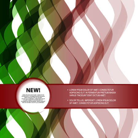 Retro Stylish fashion card of business poster with banner for info のイラスト素材