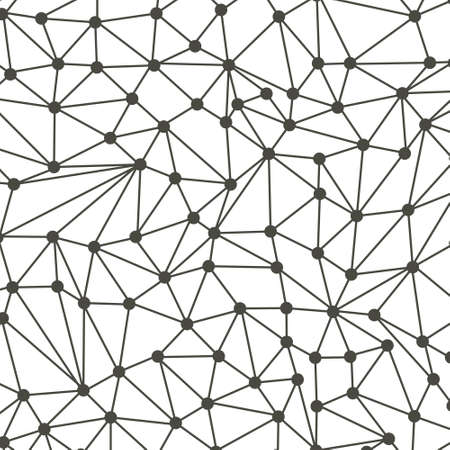 Gray Network background, Vector illustrationのイラスト素材