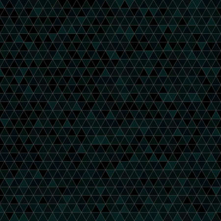 Retro geometric triangle dark pattern, vector backgroundのイラスト素材