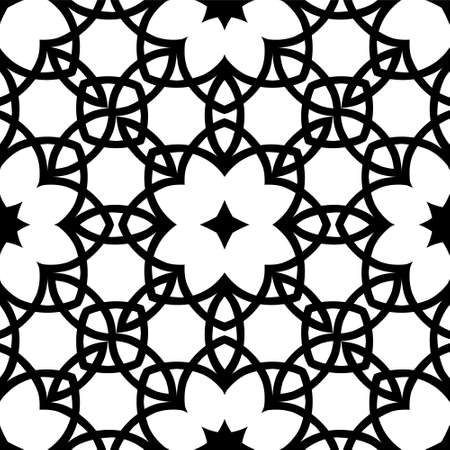 Abstract decorative seamless pattern, vector illustrationのイラスト素材