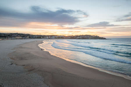 Bondi Beach before sunrise. Sydney, Australia.の写真素材