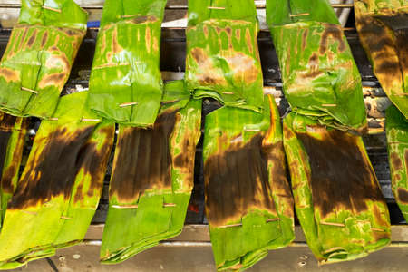 Sticky riceの写真素材