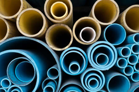 pipes pvcの写真素材