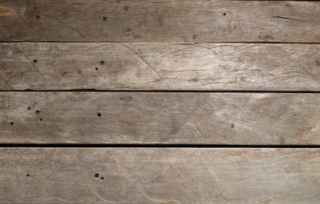Wooden plank of a boardwalkの写真素材