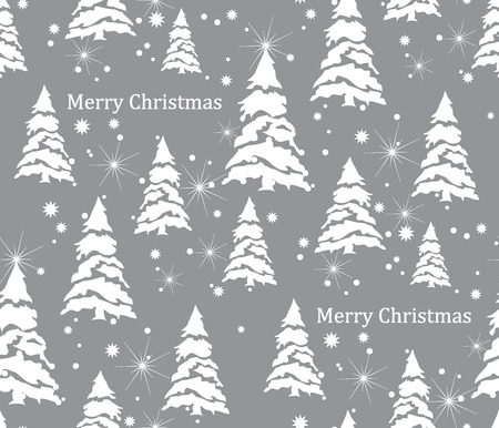 Merry Christmas Patternのイラスト素材