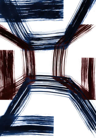 Connection structure elements of a modern building Abstract graphics for decoration for wallpapers...