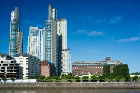 Puerto Madero neighborghood, Buenos Aires, Argentinaのeditorial素材