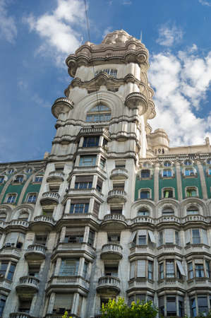 Barolo Palace, emblematic building of Buenos Aires, Argentinaのeditorial素材