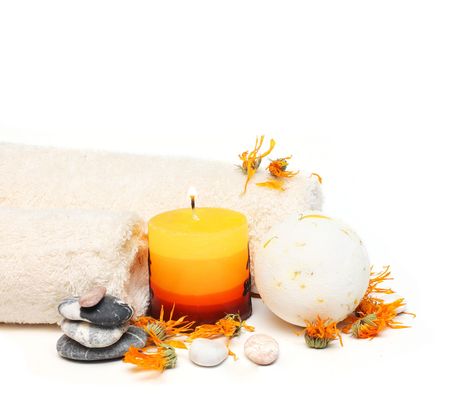 Spa accessoriesの写真素材