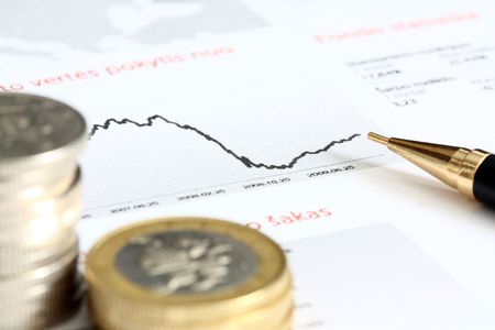 Financial conceptの写真素材