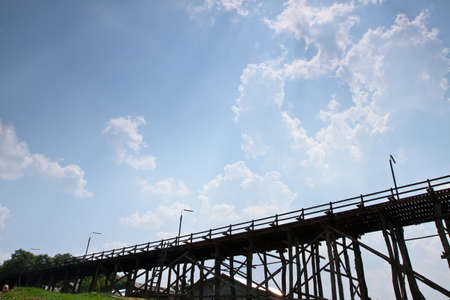 Bridge Woodenの写真素材