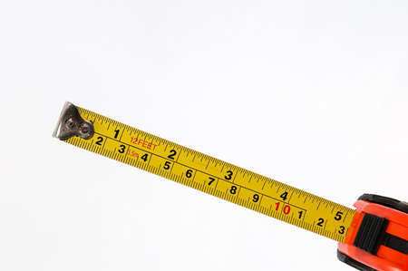 Cartridge meter isolate on white backgroundの写真素材