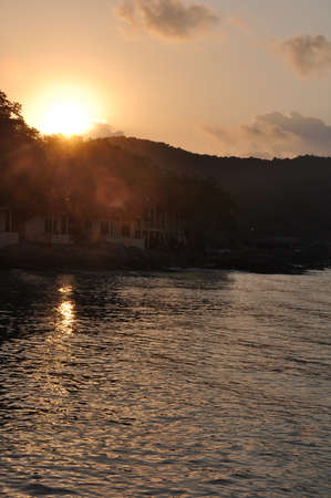 sunsetの写真素材