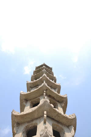 Chinese pagodaの写真素材