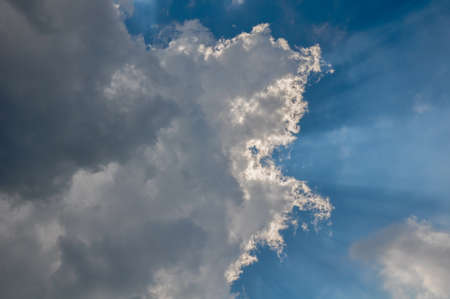 sky clouds backgroundの写真素材