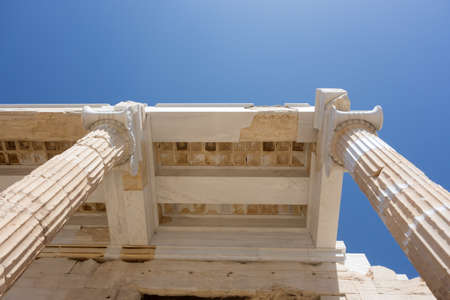Parthenon in Acropolis, Athens, Greece, Europeの写真素材