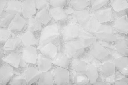 Fresh background made of ice cubes