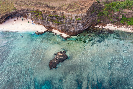 Ly Son Island is a district within Quang Ngai, a central province which generally escapes the notice of most travellersの写真素材