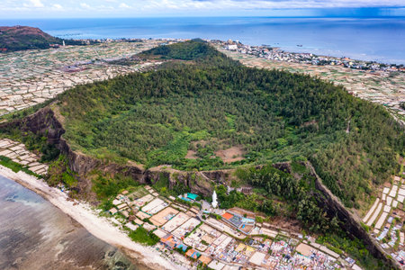 Ly Son Island is a district within Quang Ngai, a central province which generally escapes the notice of most travellersの写真素材