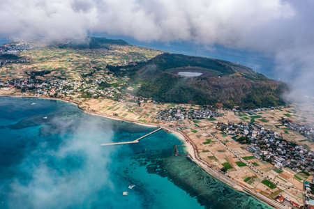 Ly Son Island is a district within Quang Ngai, a central province which generally escapes the notice of most travellersの写真素材