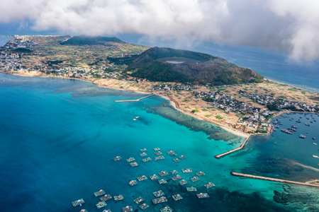 Ly Son Island is a district within Quang Ngai, a central province which generally escapes the notice of most travellersの写真素材