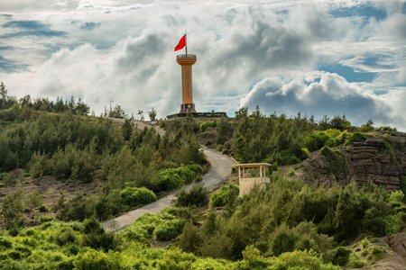 Ly Son Island is a district within Quang Ngai, a central province which generally escapes the notice of most travellersの写真素材