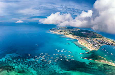 Ly Son Island is a district within Quang Ngai, a central province which generally escapes the notice of most travellersの写真素材