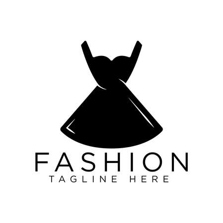 luxury fashion logo design ideaのイラスト素材