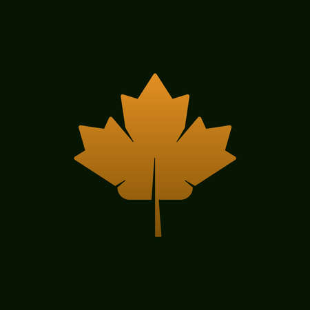 maple leaf logo icon designのイラスト素材