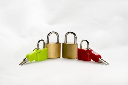 KEY PADLOCKの写真素材