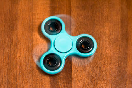 Finger spinnerの写真素材