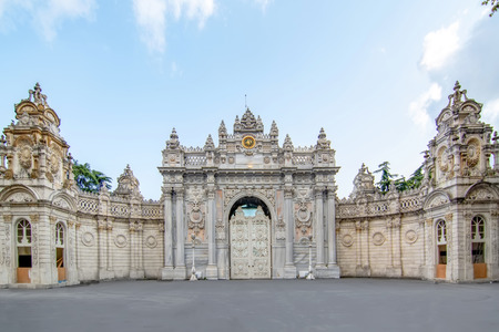 Dolmabahce Palace at Istanbul Turkeyのeditorial素材