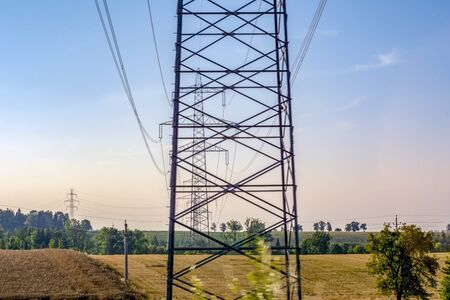 High voltage electricity.