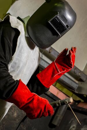 combining metals welding methodの写真素材