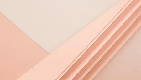 Abstract pink and beige paper background with copy space for design.の素材