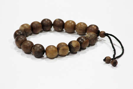 Buddhist prayer beadsの写真素材