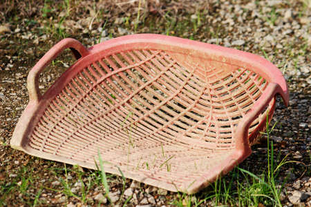 digging tool on the floor, Sarawakの写真素材