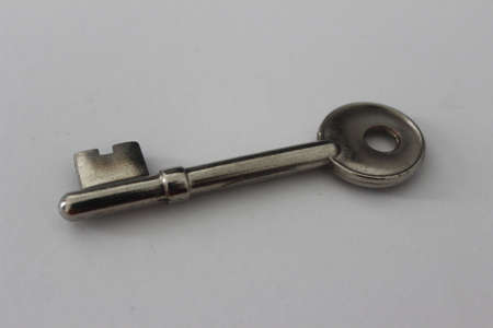 Key on white backgroundの写真素材
