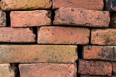 red bricks wallの写真素材