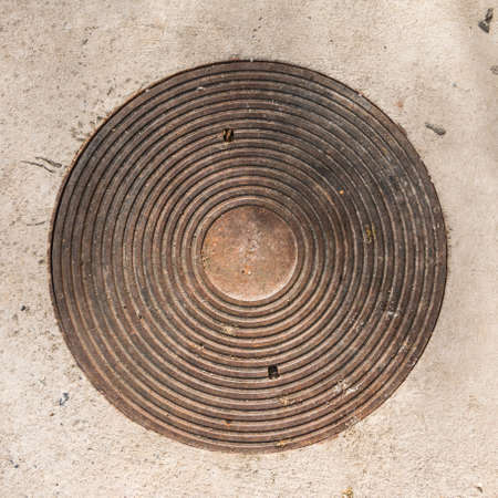 Metal sewerの写真素材