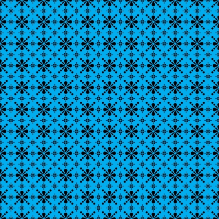 The Design Blue Vintage Style Wallpaper Background by Black-Hard Artstudioの写真素材