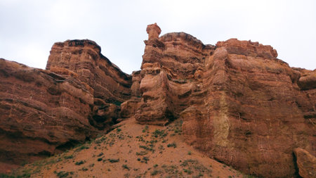 canyon in Kazakhstan, a smaller copy of the grand canyon of the USA