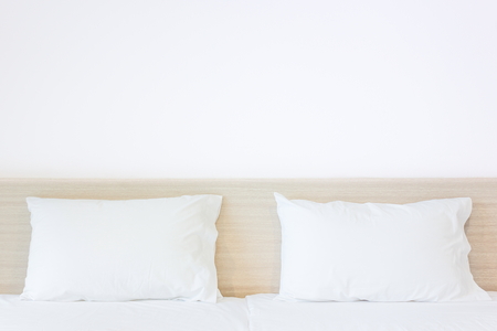 Headboard of bedroomの写真素材