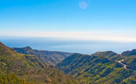 Landscape and Nature La Gomera islandの写真素材