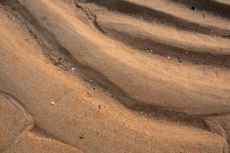 close up view beach sand backgroundの写真素材