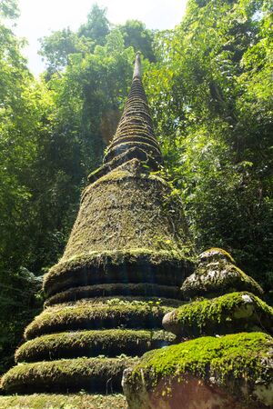 Alongkorn Chedi Pagoda in Chanthaburi, Thailandの写真素材