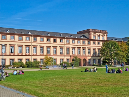 Campus of Mannheim University (Germany)のeditorial素材